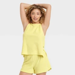 Women's Terry Tank Top - A New Day™ Yellow 8 Women's Terry Tank Top - A New Day™ Yellow -A New Day™ GUEST ef13954e 83bd 4fe9 a63b 8d97d1a56b48