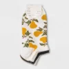 Women's Pear 3pk Low Cut Socks - A New Day™ 4-10: Botanical Knit, Tagless Design -A New Day™ GUEST f1719ed2 ff9c 498e a577 357dd805c057
