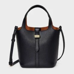 Mini Tulip Tote Handbag With Crossbody Strap - A New Day™ -A New Day™ GUEST f347d148 f103 493a 8836 bceb245d9743