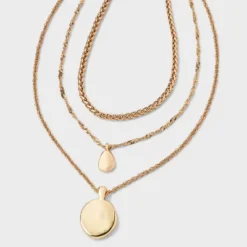 Multi-Strand Coin Drop Necklace - A New Day™ Gold -A New Day™ GUEST f3c0227e 8d43 4389 b977 cf236a518e2b