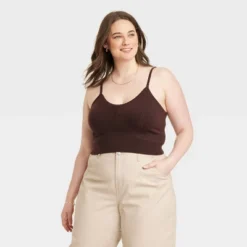 Women's V-Neck Bralette Sweater - A New Day™ -A New Day™ GUEST f4ad92bc 8289 468d 9861 a7d595740fa5