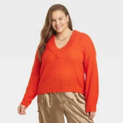Women's V-Neck Pullover Sweater - A New Day™ -A New Day™ GUEST f97bb660 2fb8 4122 98b7 d69d4c3cc3c1