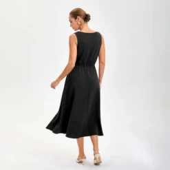 Women's Layered Waistcoat A-Line Dress - A New Day™ -A New Day™ GUEST fb381bc2 41cb 4c76 a909 8f6f50f37707