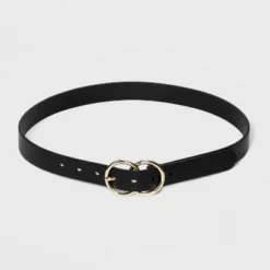 Women's Double Buckle Belt - A New Day™ Black 5 Women's Double Buckle Belt - A New Day™ Black -A New Day™ GUEST fd5a6c2f b3c6 4a15 a9d7 21683bab3ef2
