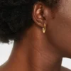 14K Gold Plated Click Top Hoop Earrings - A New Day™ Gold 2 14K Gold Plated Click Top Hoop Earrings - A New Day™ Gold -A New Day™ GUEST ffa790fa a9af 4887 8488 42a3f830f558